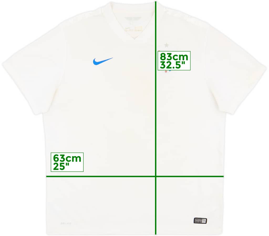 2014-15 England Home Shirt - 4/10 - (XXL)