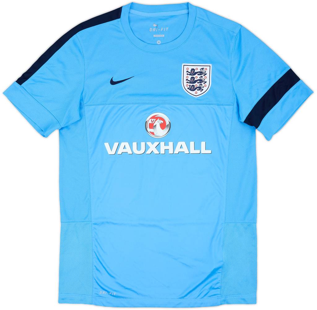 2013-14 England Umbro Training Shirt - 9/10 - (M)