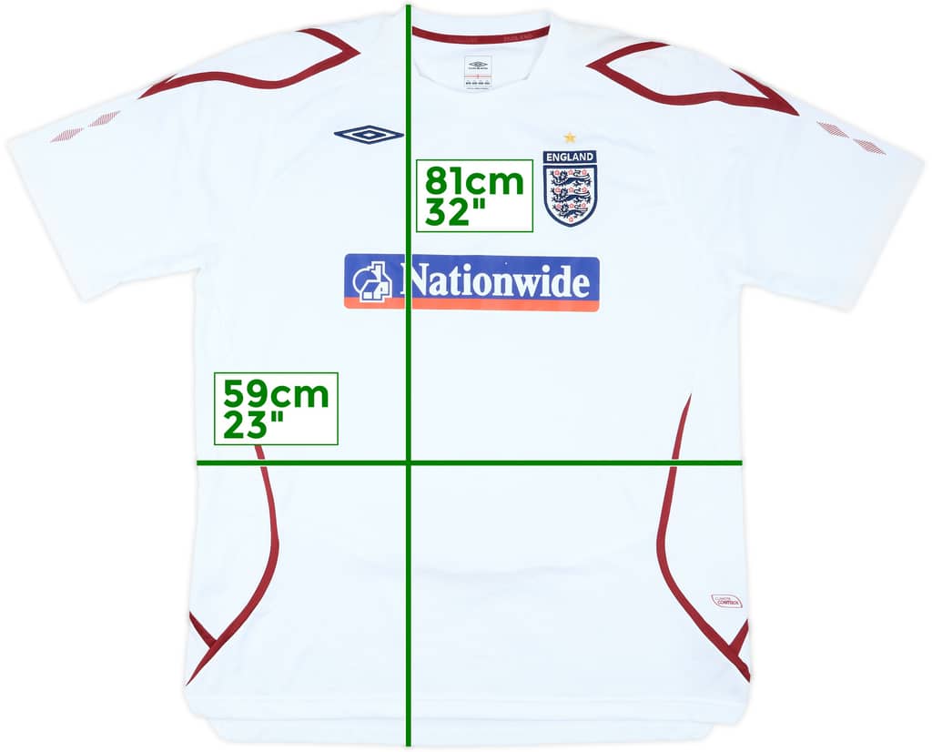 2008-09 England Umbro Training Shirt - 10/10 - (XXL)