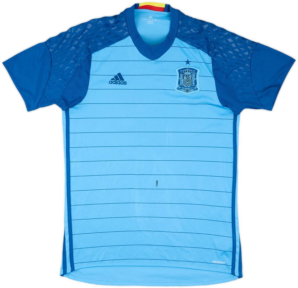 2016-17 Spain GK S/S Shirt - 7/10 - (M)