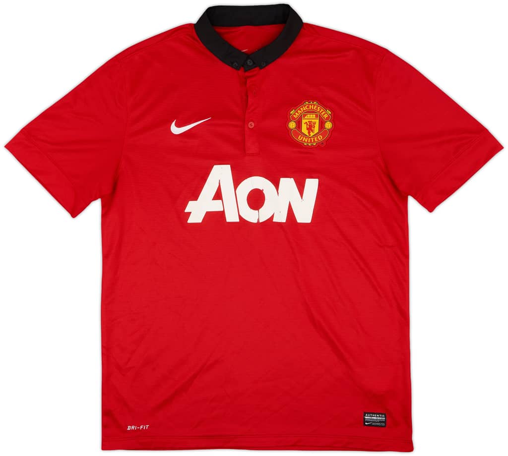 2013-14 Manchester United Home Shirt - 5/10 - (L)