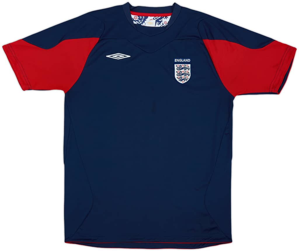 2004-06 England Umbro Training Shirt - 8/10 - (L)
