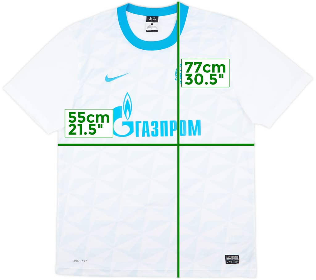 2011-12 Zenit St. Petersburg Basic Away Shirt - 8/10 - (L)