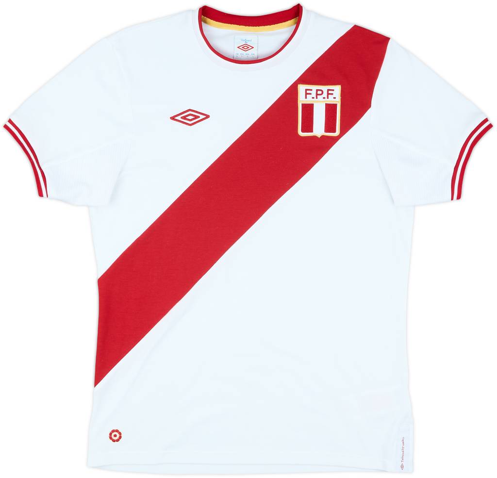 2011-12 Peru Home Shirt - 8/10 - (L)