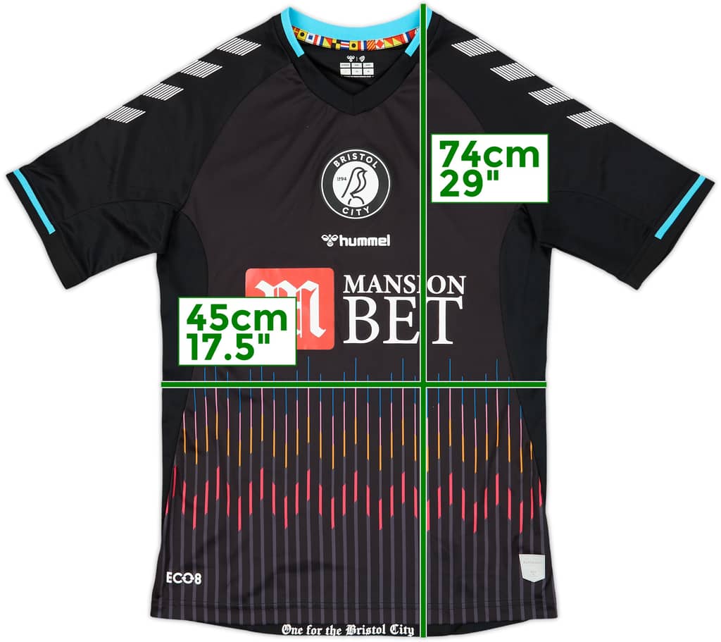 2021-22 Bristol City Away Shirt - 9/10 - (S)