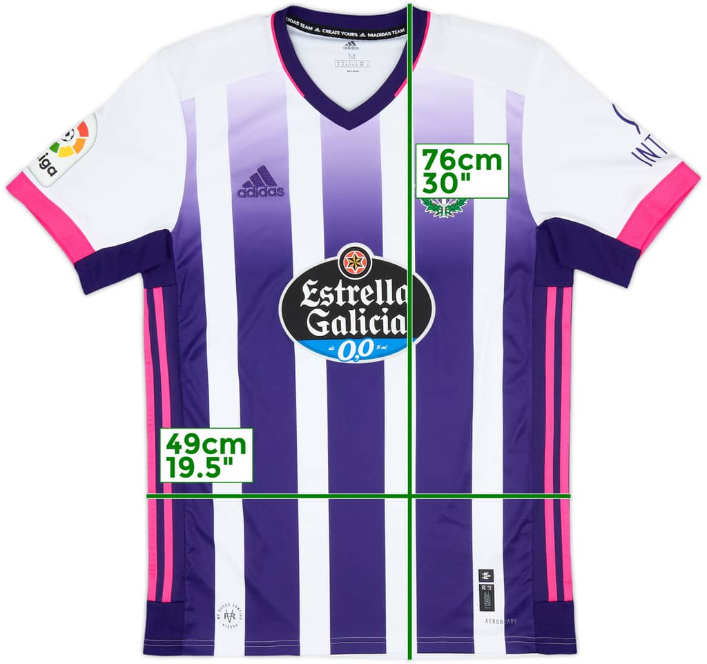 2020-21 Real Valladolid Home Shirt - 10/10 - (M)
