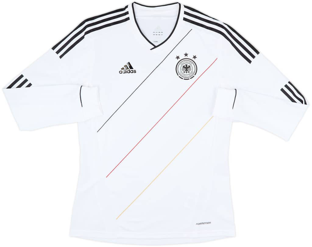 2012-13 Germany Player Issue Home L/S Shirt - 9/10 - (L)