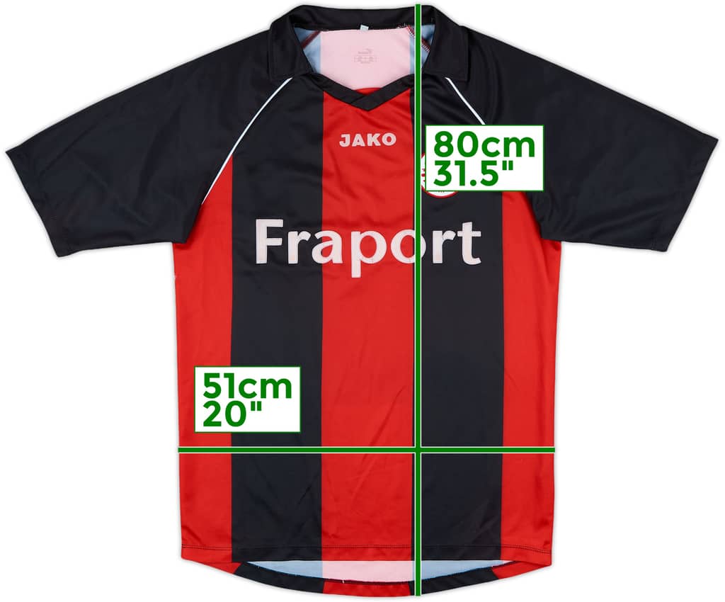 2006-07 Eintracht Frankfurt Home Shirt - 6/10 - (M/L)