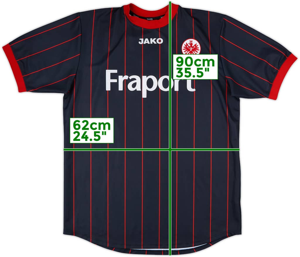 2003-05 Eintracht Frankfurt Home Shirt - 7/10 - (XL)