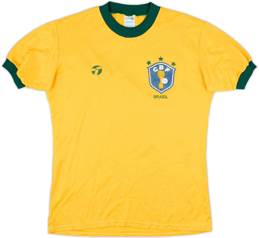1982-85 Brazil Home Shirt - 10/10 - (M)