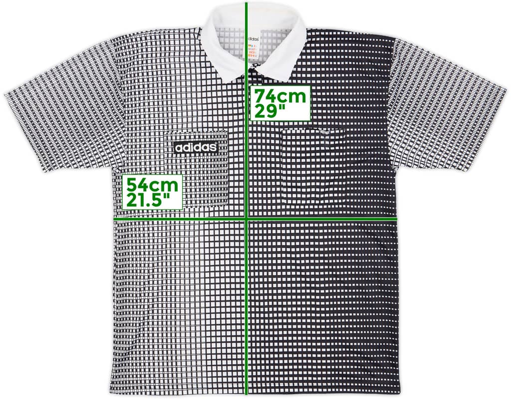 1990s adidas Referee Template Shirt - 9/10 - (M)