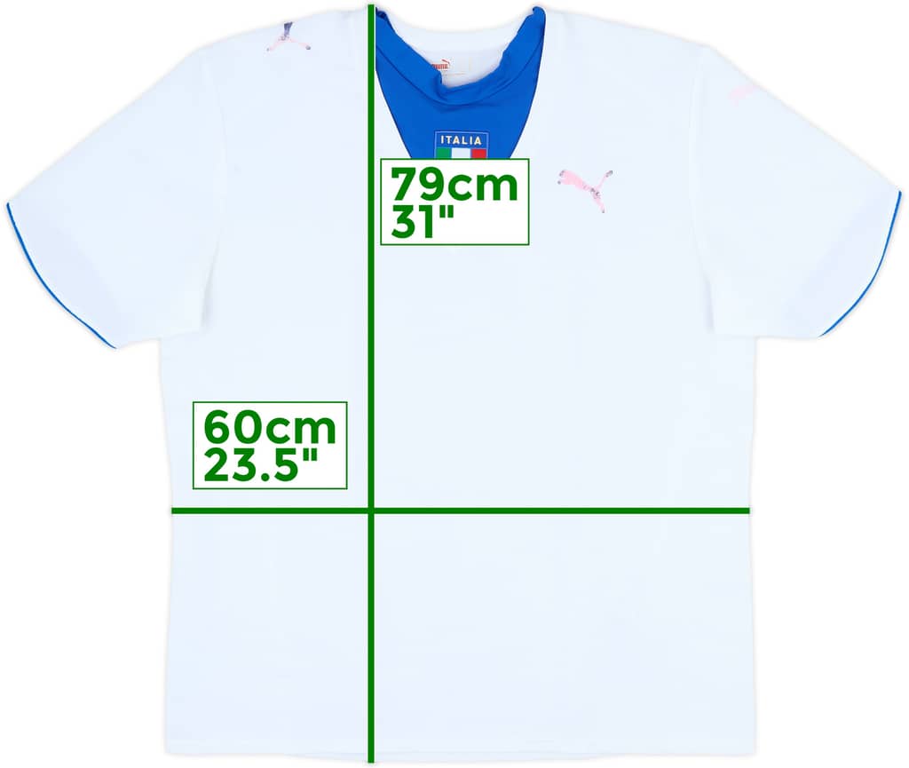 2006 Italy Away Shirt - 4/10 - (XL)