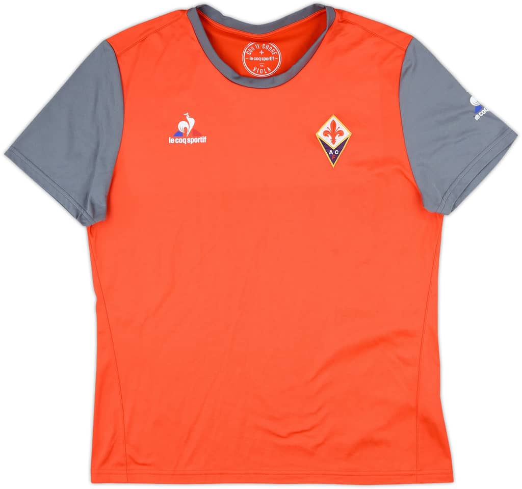 2016-17 Fiorentina Le Coq Sportif Training Shirt - 7/10 - (XXL)