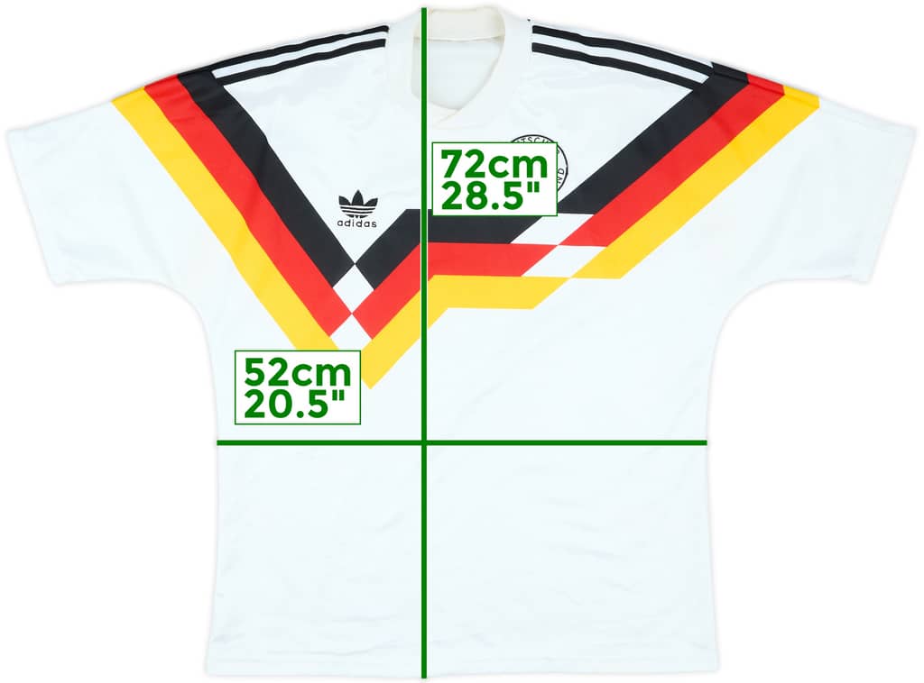 1988-90 West Germany Home Shirt - 8/10 - (L)