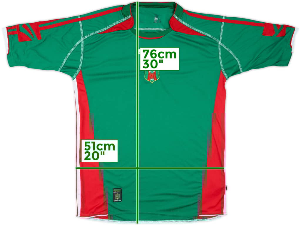 2007-08 MC Algers (Mouloudia) Home Shirt - 9/10 - (L)