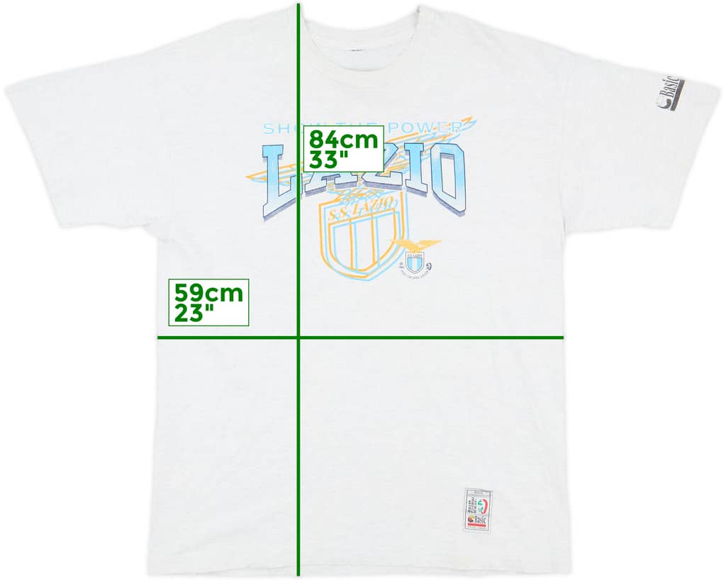 1996-97 Lazio Cotton Tee - 7/10 - (XL)