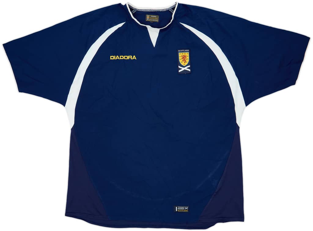 2003-05 Scotland Home Shirt - 6/10 - (3XL)