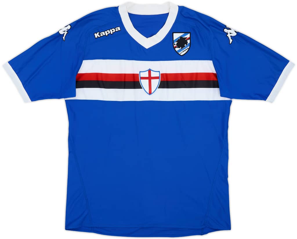 2010-11 Sampdoria Home Shirt - 10/10 - (XXL)