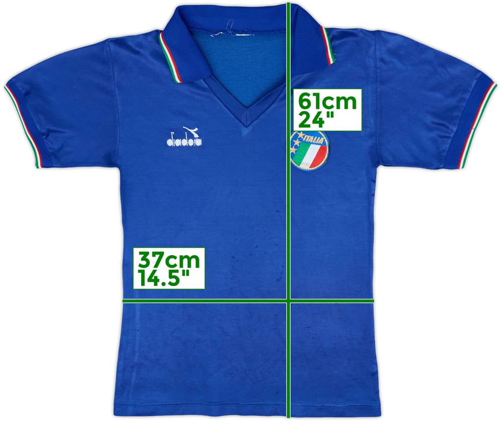 1986-88 Italy Home Shirt - 6/10 - (S.Boys)