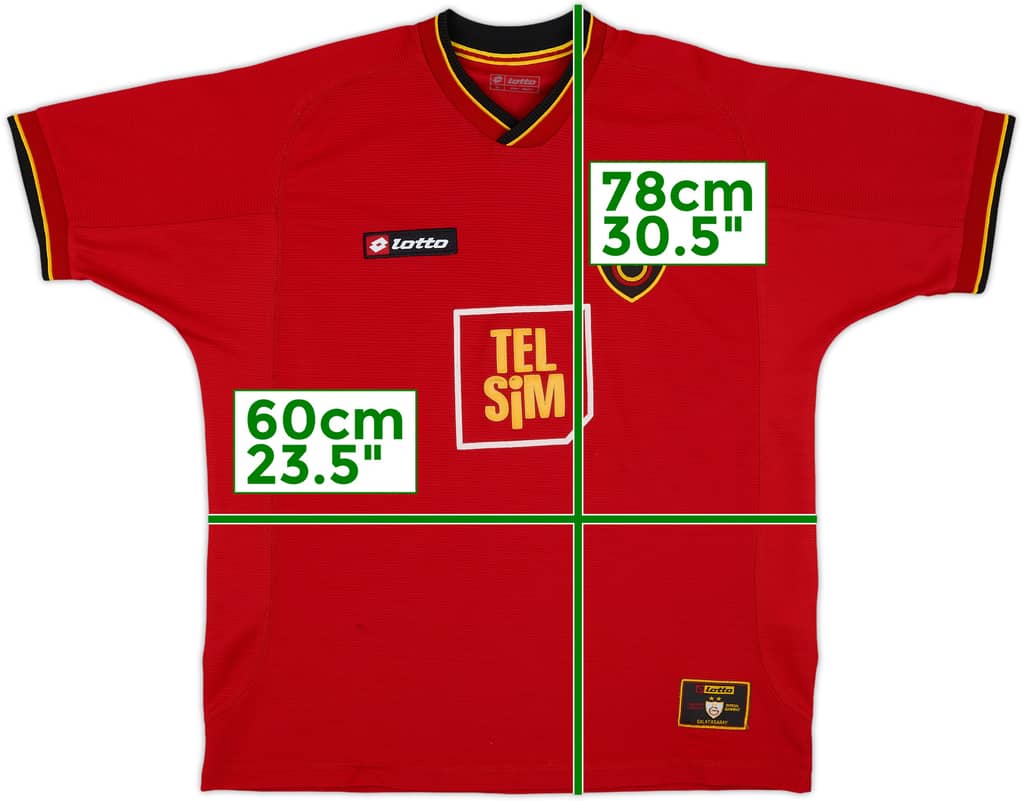 2001-02 Galatasaray Third Shirt - 8/10 - (XL)