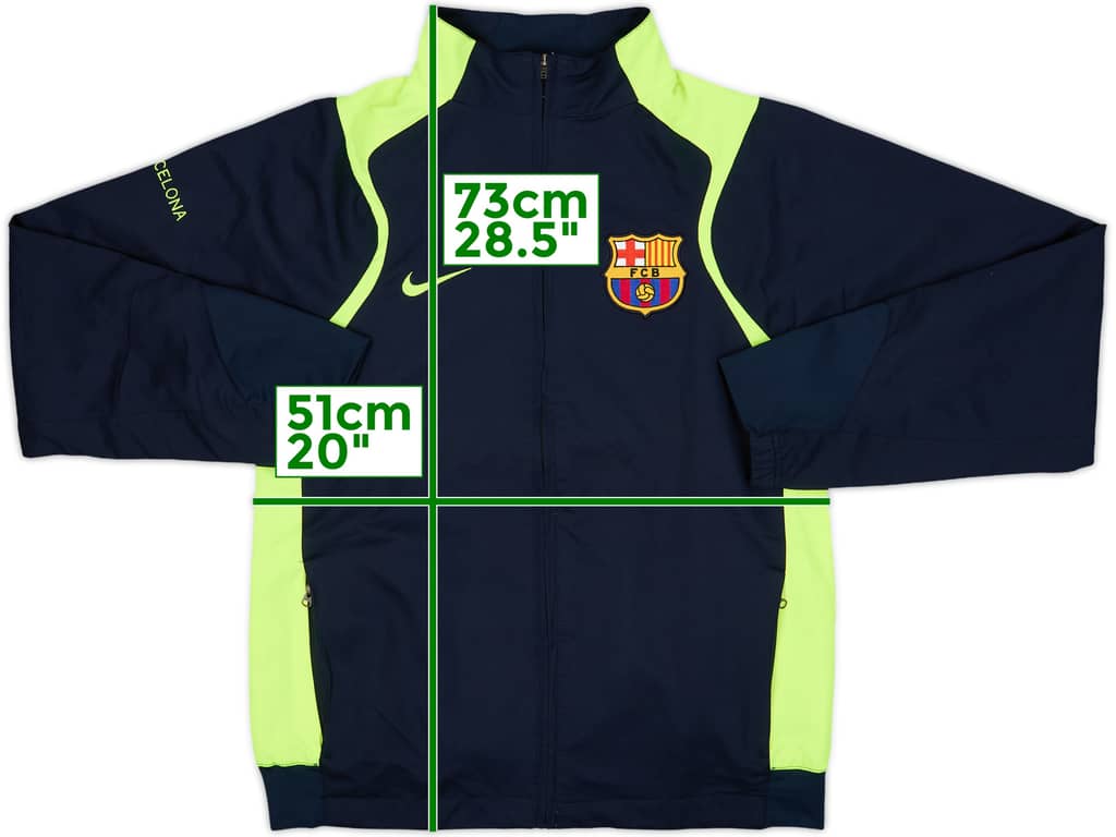 2005-06 Barcelona Nike Track Jacket - 9/10 - (S)