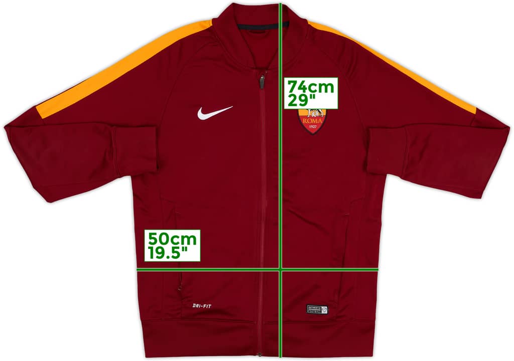 2014-15 Roma Nike Track Jacket - 7/10 - (M)