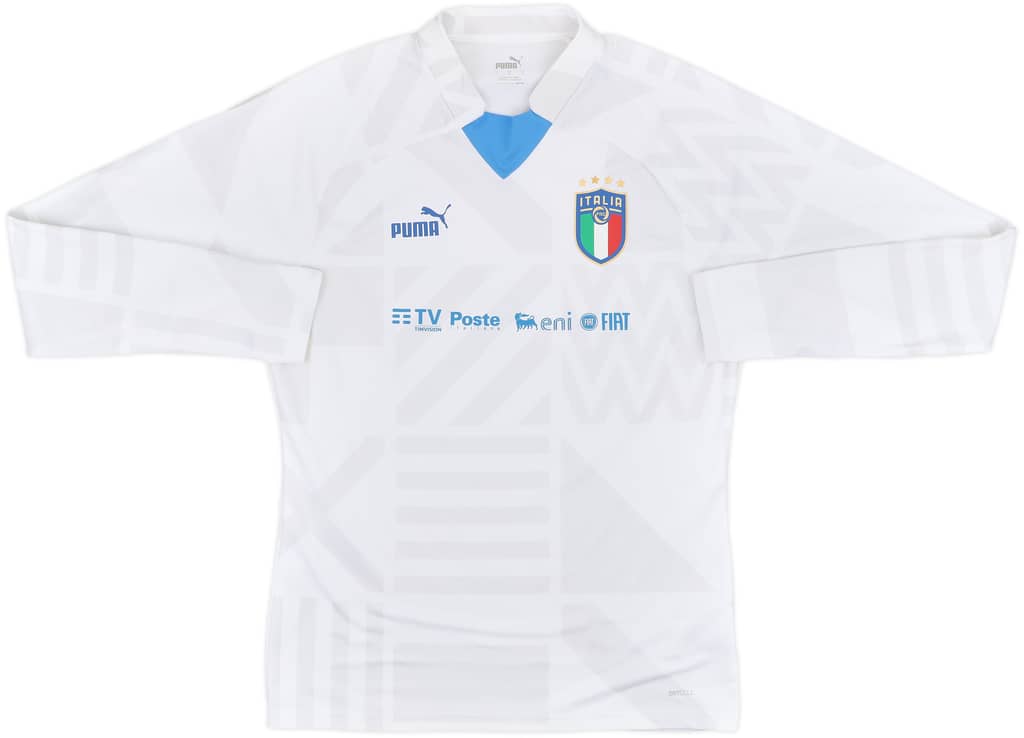 2022-23 Italy Puma Away Pre-Match Sweat Top - 8/10 - (L)