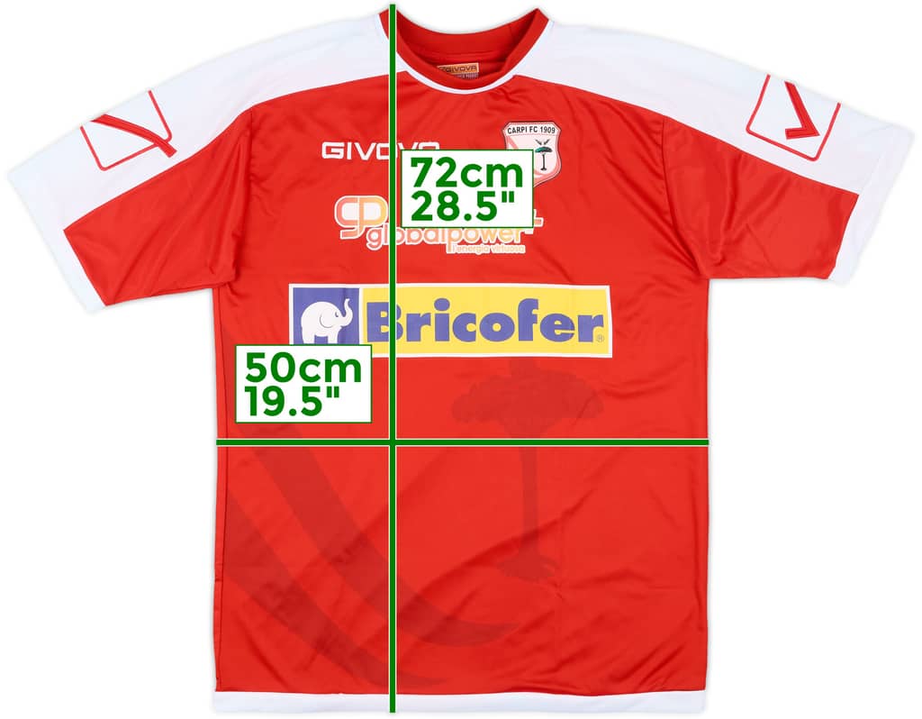 2020-21 Carpi Away Shirt - 7/10 - (L)
