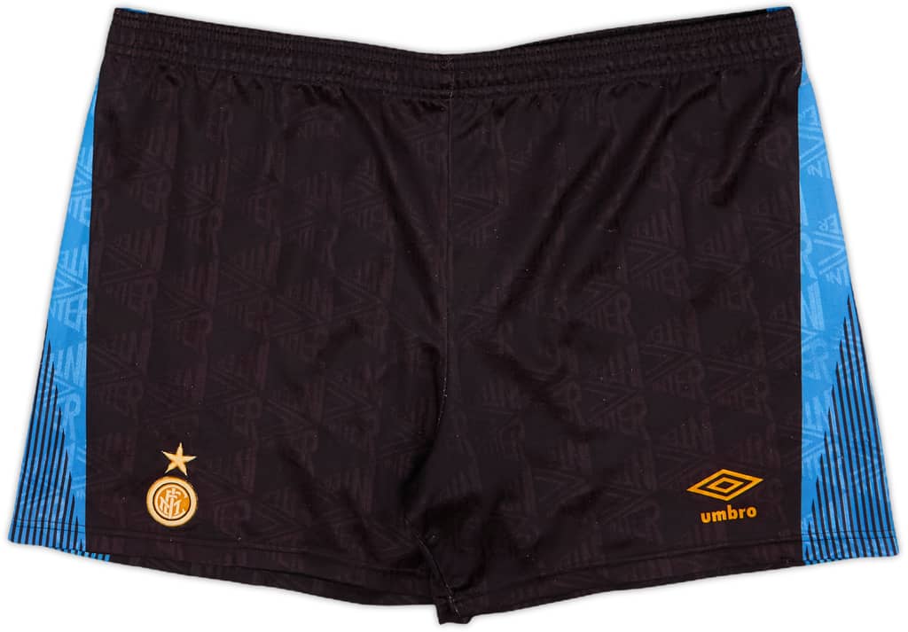 1991-93 Inter Milan Home Shorts - 5/10 - (L)