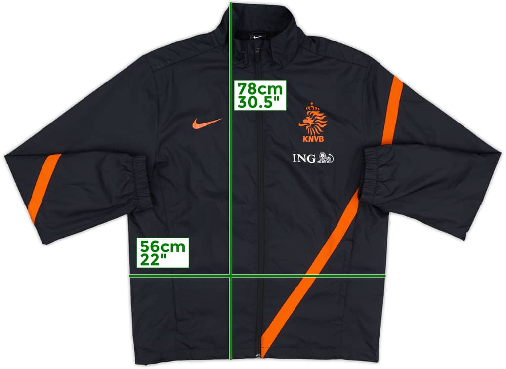 2012-13 Netherlands Nike Track Jacket - 8/10 - (M)