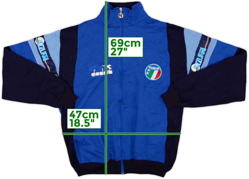 1990 Italy Diadora Track Jacket - 7/10 - (M)
