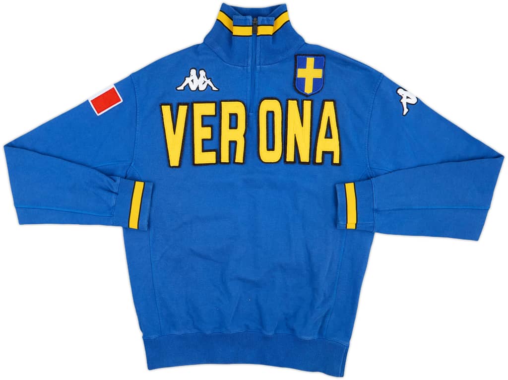 2005-06 Hellas Verona Kappa Track Jacket - 9/10 - (L)