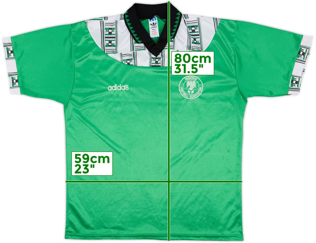 1994-95 Nigeria Home Shirt - 8/10 - (XL)