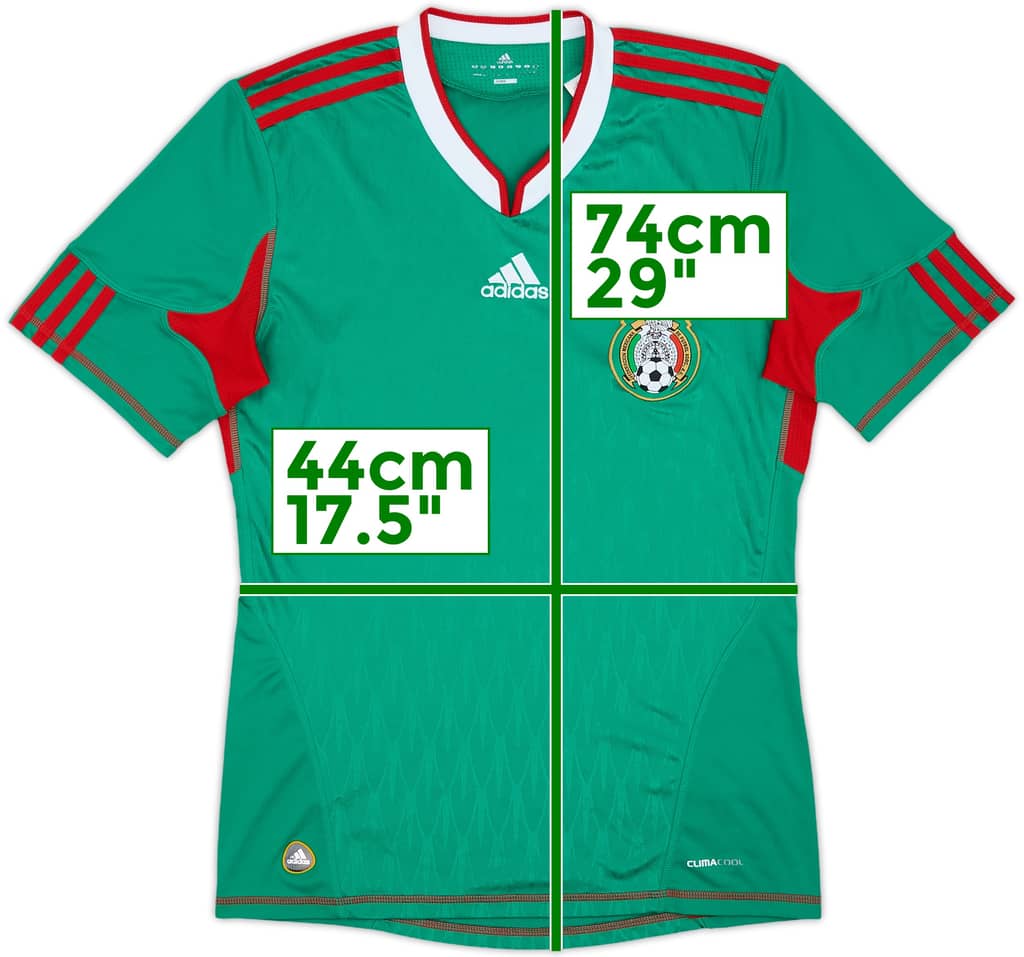 2009-11 Mexico Home Shirt - 9/10 - (S)