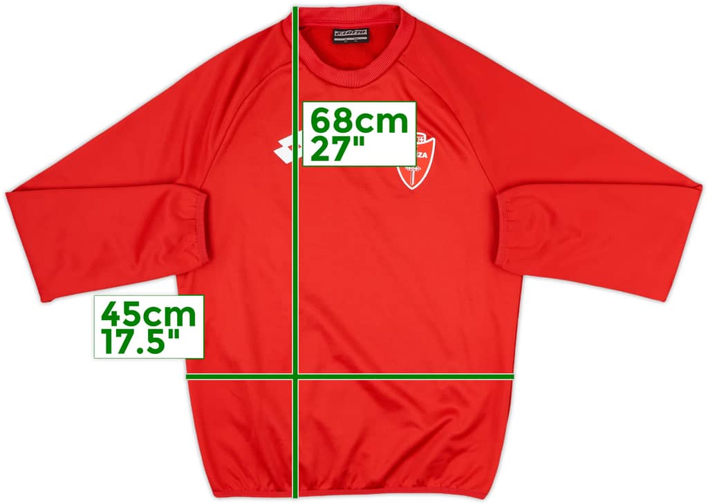 2019-20 AC Monza Lotto Drill Top - 8/10 - (XL)