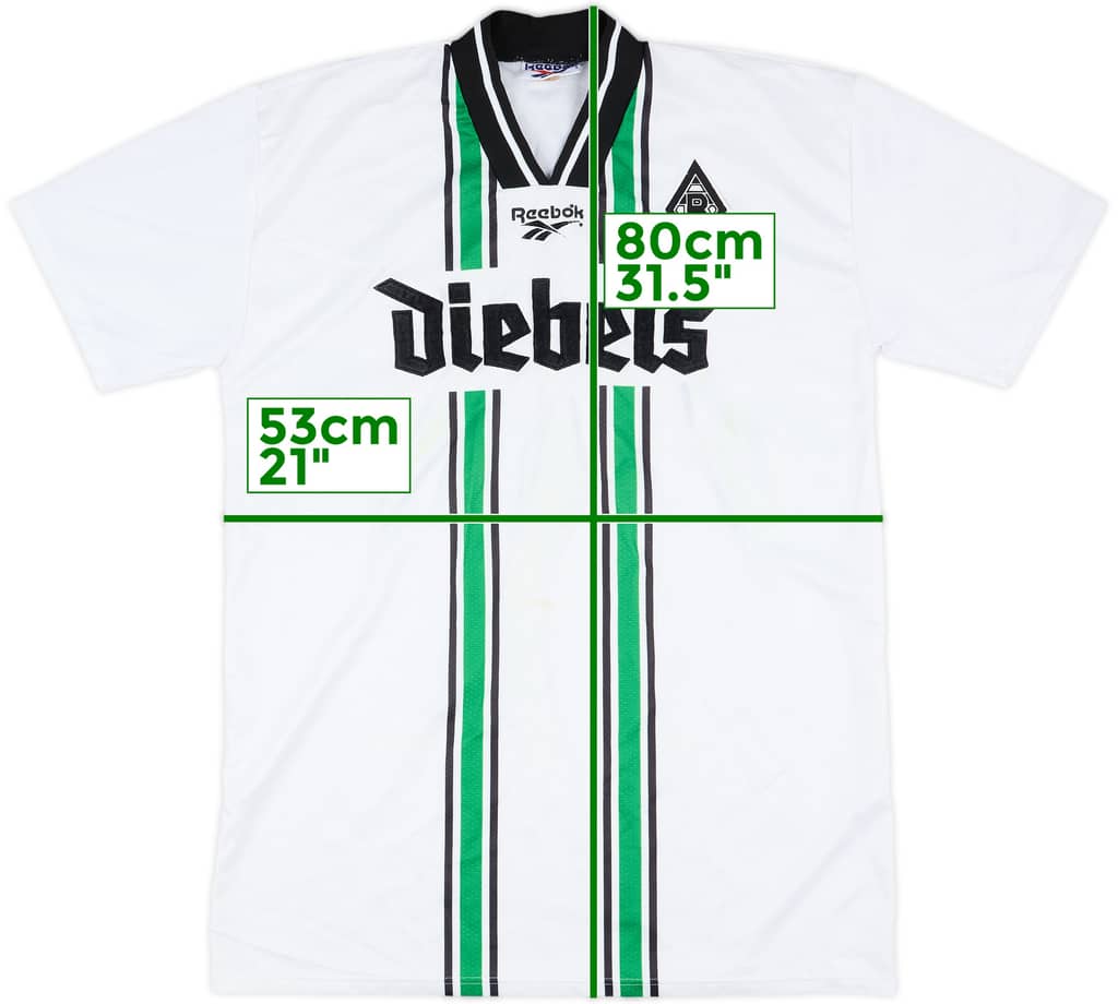 1996-97 Borussia Monchengladbach Home Shirt - 5/10 - (XL)