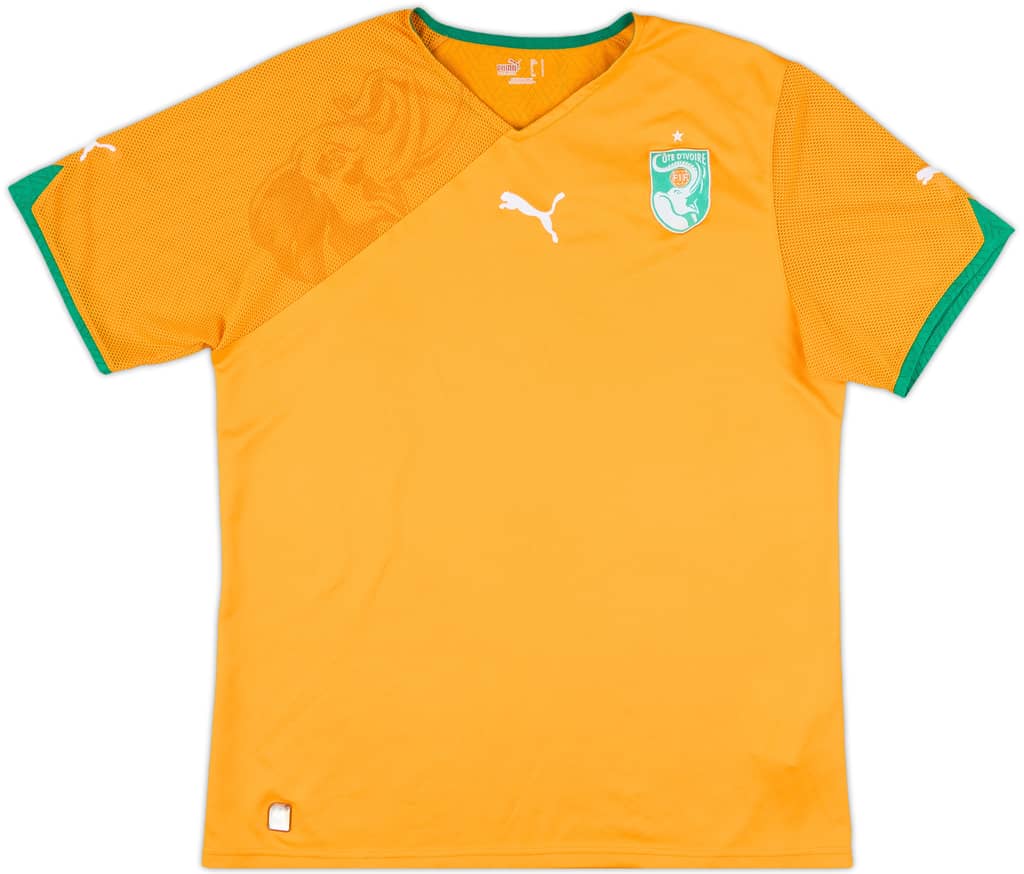 2010-11 Ivory Coast Home Shirt - 8/10 - (L)