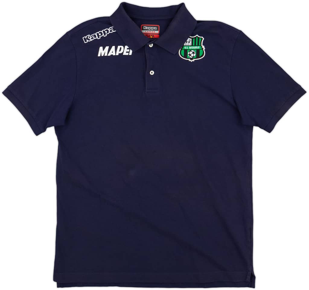 2017-18 Sassuolo Kappa Polo Shirt - 8/10 - (L)