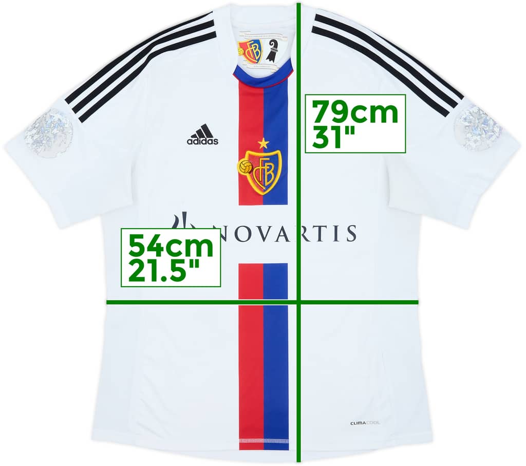 2012-13 FC Basel Away Shirt - 5/10 - (L)