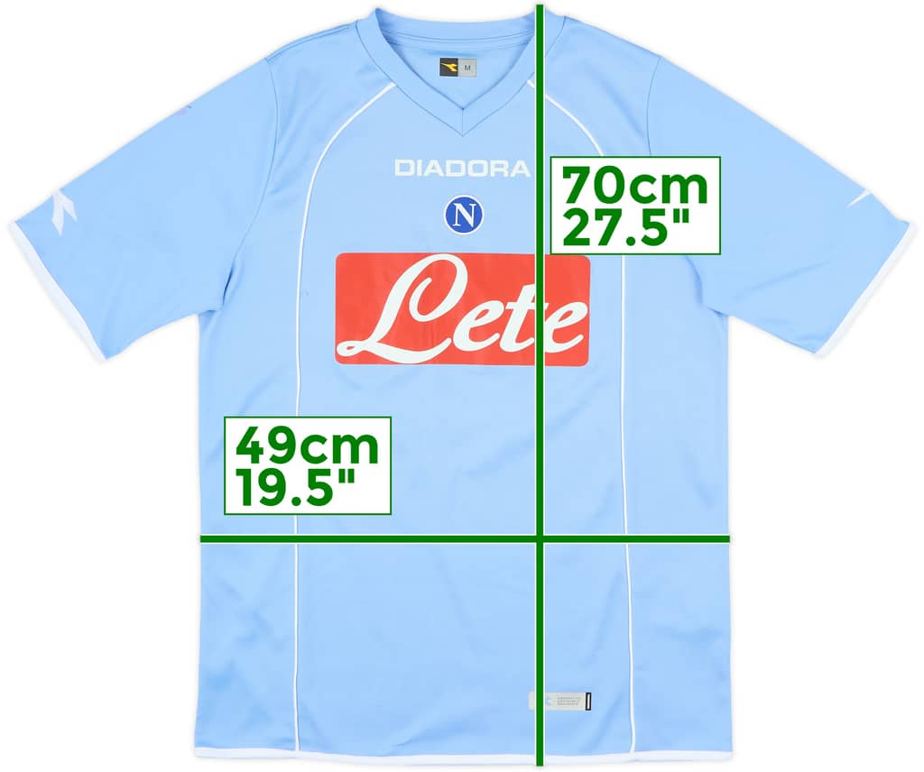 2006-07 Napoli Home Shirt - 7/10 - (M)