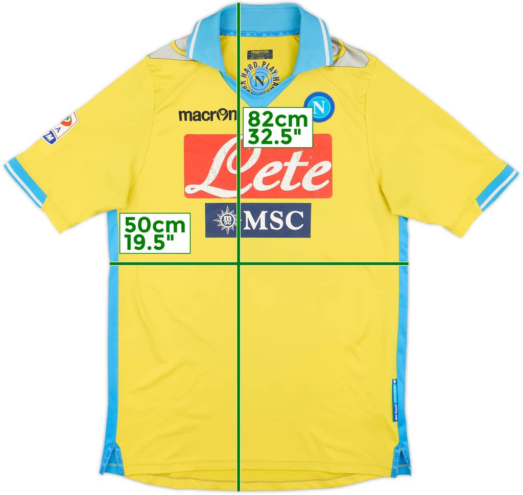 2011-12 Napoli Third Shirt - 4/10 - (XL)