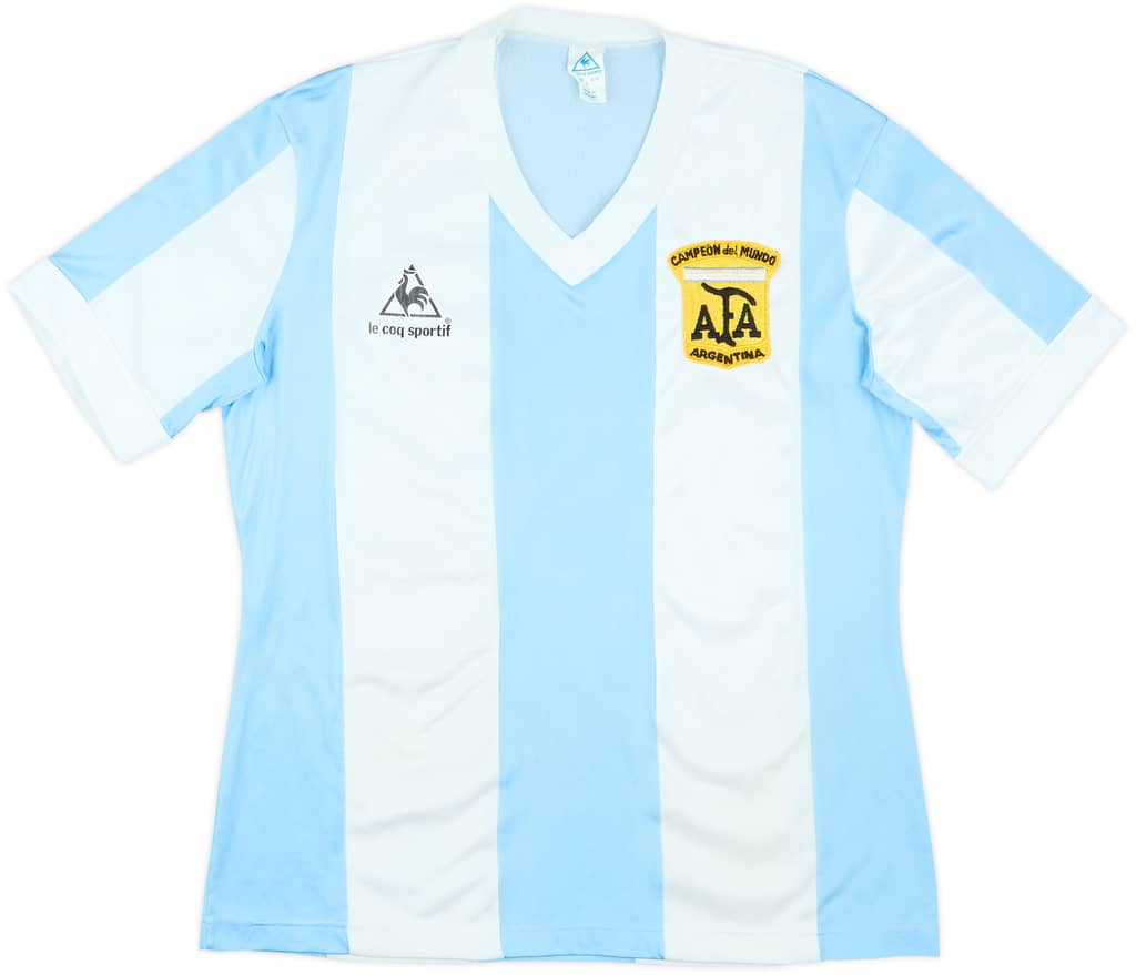 1980-82 Argentina 'Campeon del Mundo' Home Shirt - 9/10 - (XS)