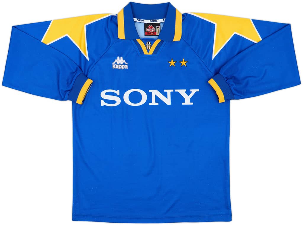 1995-96 Juventus Away L/S Shirt - 9/10 - (M)