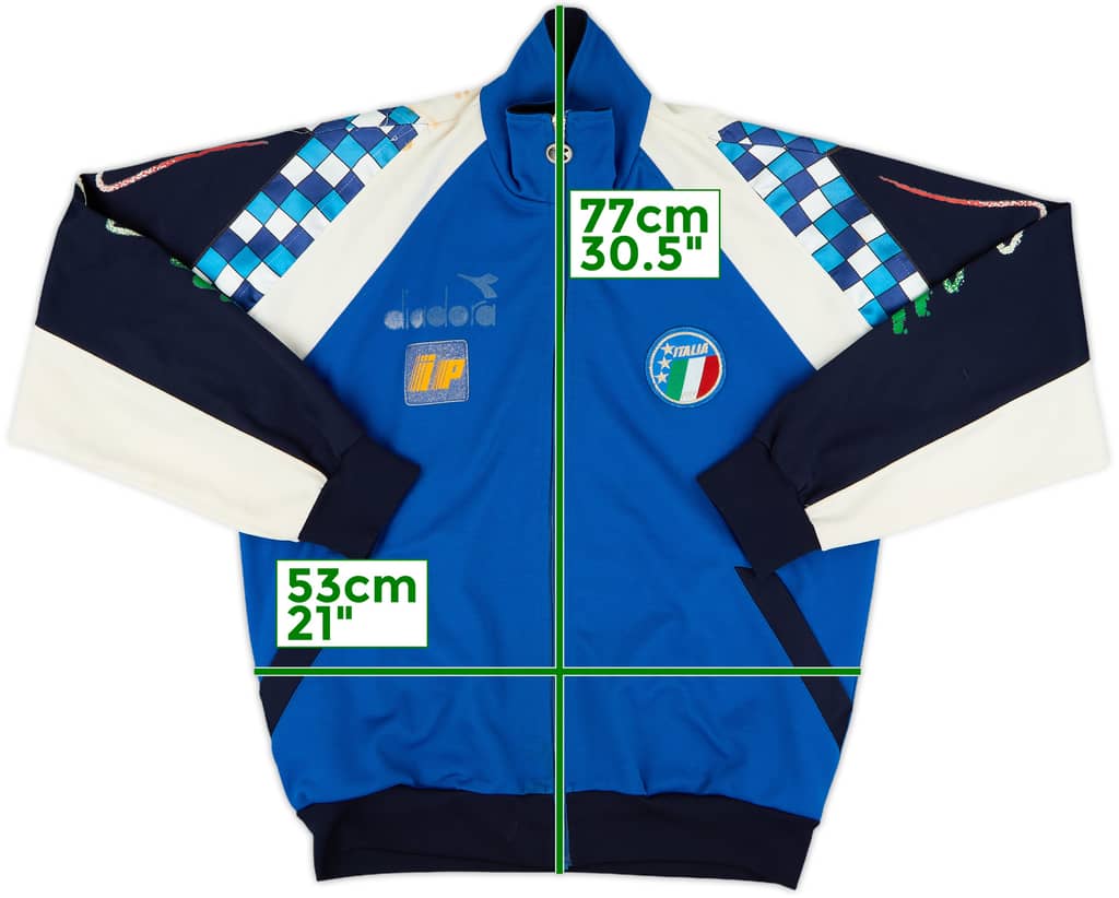 1990 Italy Diadora Track Jacket - 4/10 - (XL)