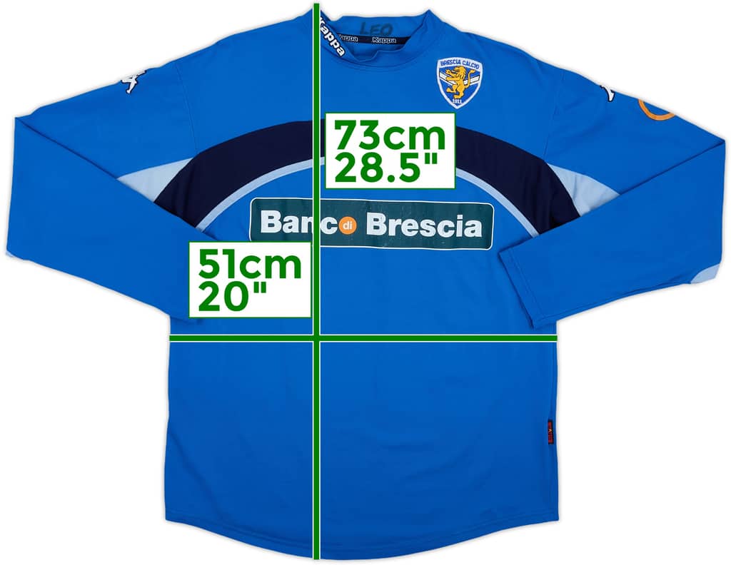2005-06 Brescia Kappa Training L/S Shirt - 6/10 - (M)