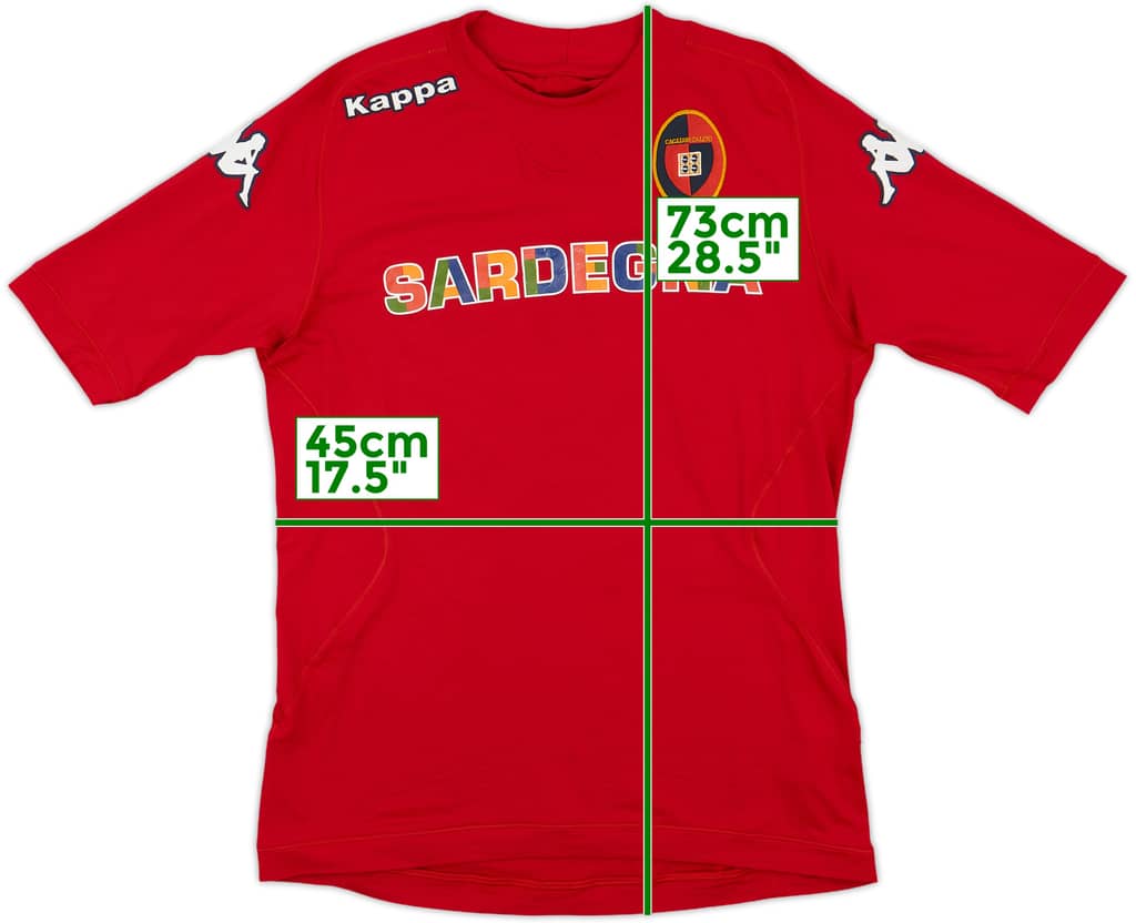 2011-12 Cagliari Third Shirt - 7/10 - (L)