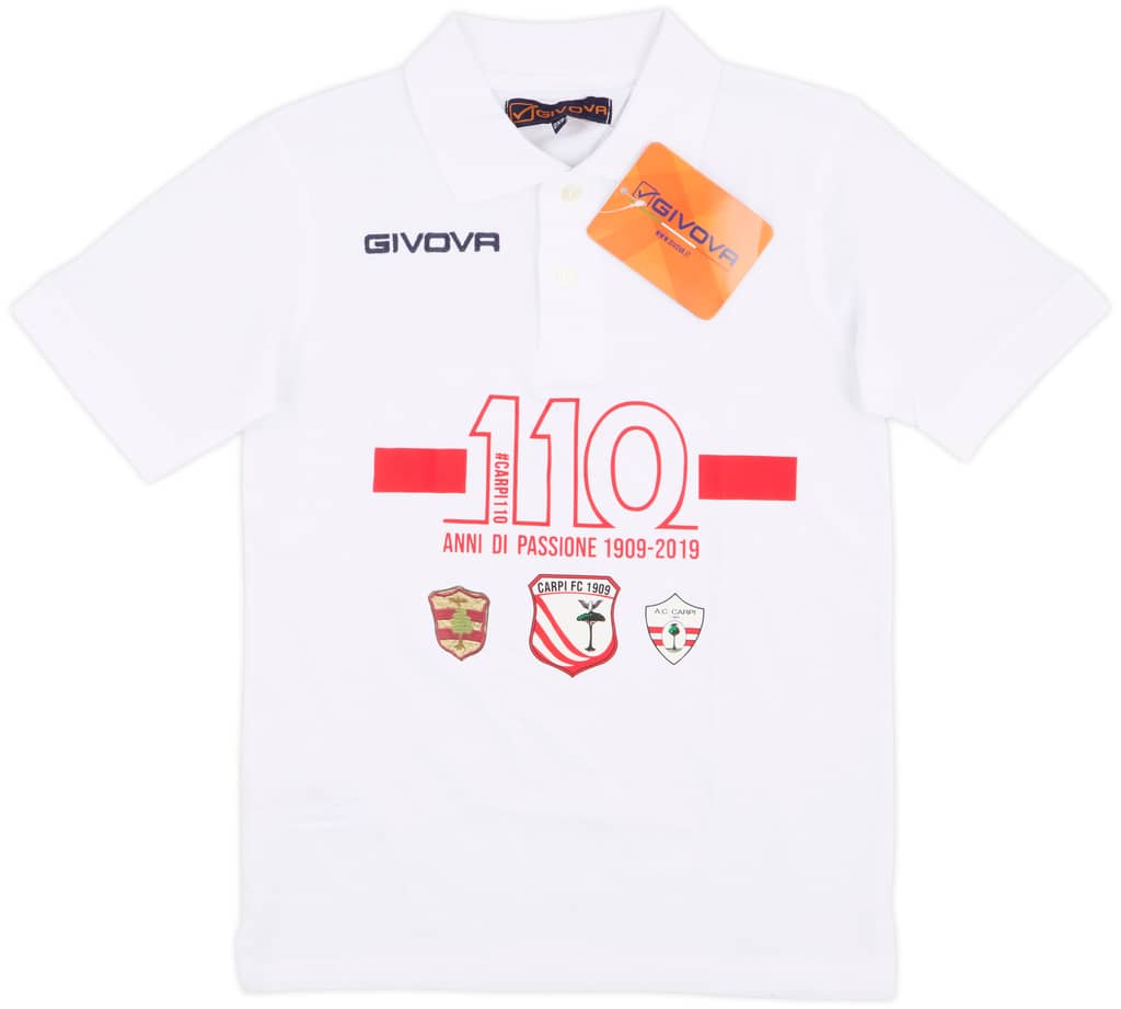 2019-20 Carpi Givova Anniversary Polo Shirt (XXS)