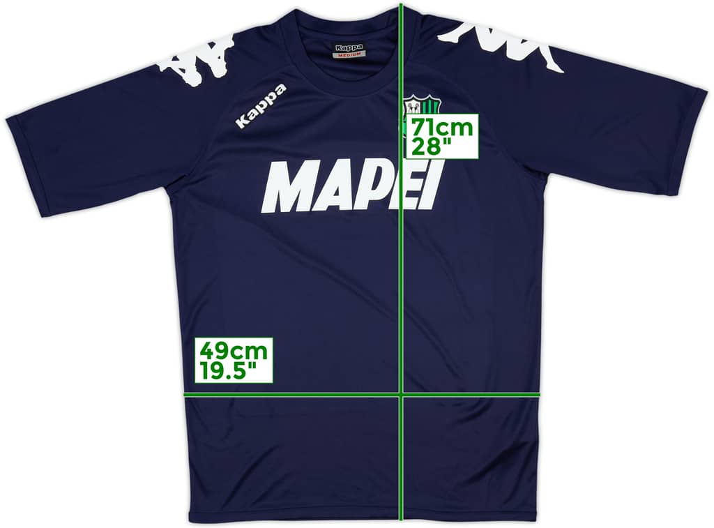 2015-16 Sassuolo Kappa Training Shirt - 10/10 - (M)