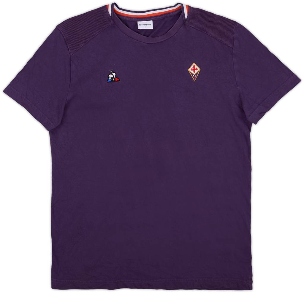 2015-16 Fiorentina Le Coq Sportif Cotton Tee - 6/10 - (M)