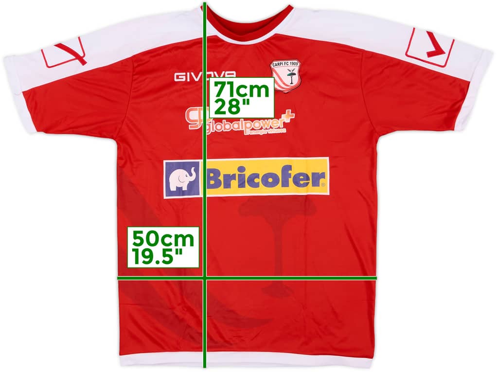 2020-21 Carpi Away Shirt - 8/10 - (L)